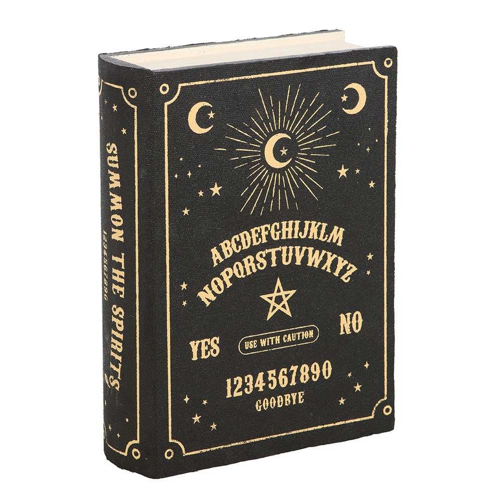 Something Different - Talking Board Book Storage Box Decorative box - Black/Gold coloured